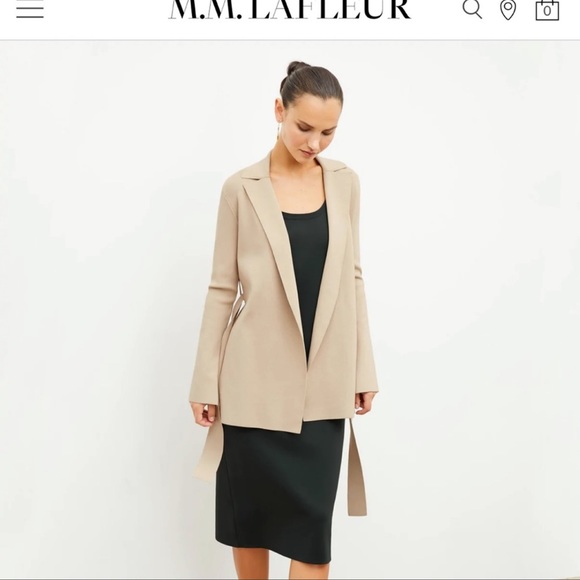 SOLD: The Merritt Jardigan by M.M. Lafleur in Latte - Picture 2 of 4